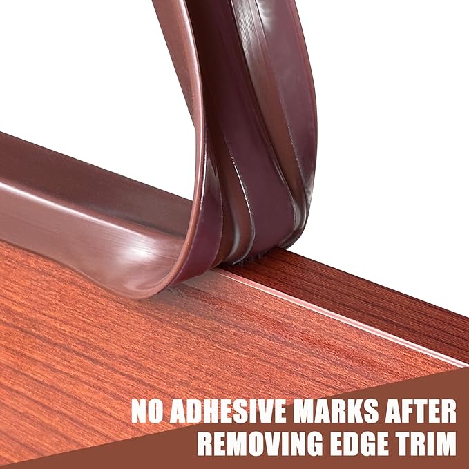 Rubber Edge Trim, Flexible Edge Banding, 3/4" U Channel Furniture Edge Protector - Image 4