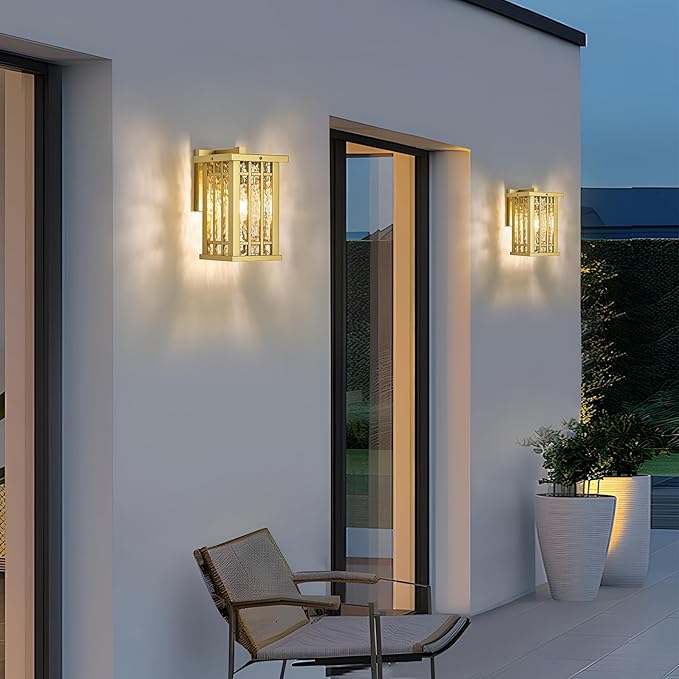 Outdoor Wall Light E26 Base Metal Frame - Image 6