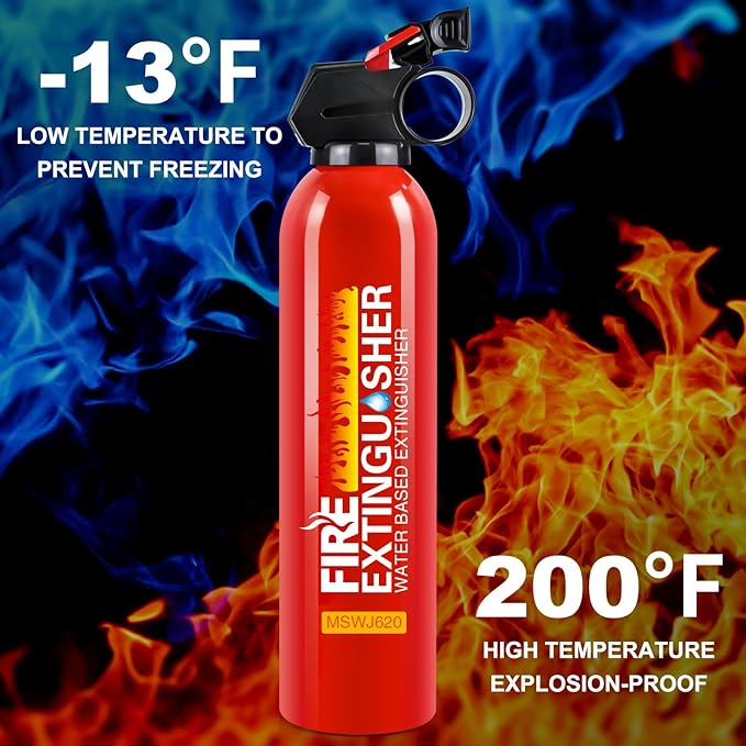 2 Pack Fire Extinguisher for Home - 620ml Portable Fire Extinguisher for Car - Image 3