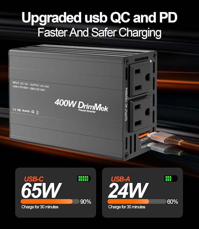 400W Car Power Inverter - Image 3