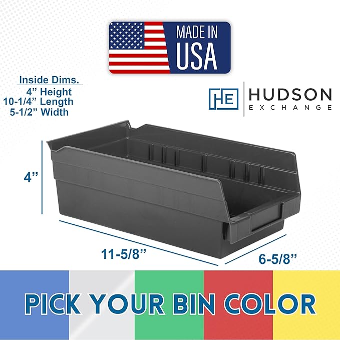 Hudson Exchange 36x14x33, Industrial Wire Shelving Unit - Image 2