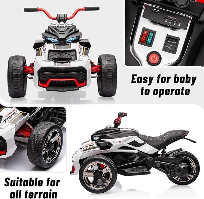 12V Kids Electric Ride-On Car - Image 4