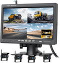 1080P Wireless RV Backup Camera System, 7 Inch Reverse Camera Monitor by OiLiehu