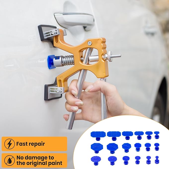 Dent Puller, Paintless Dent Removal Kit – All-in-One Car Dent Puller Kit - Image 2