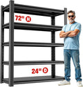 Heavy Duty Metal Storage Rack Shelving by OLLRRACT