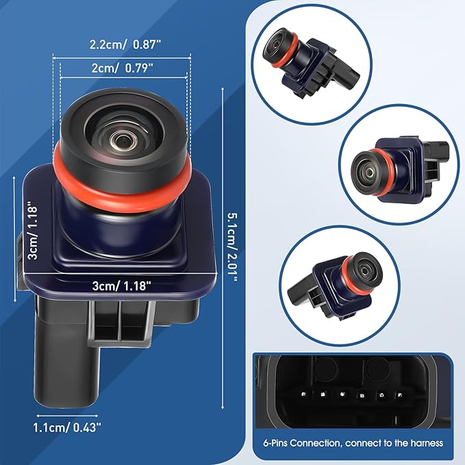 Rear View Backup Camera Fit for Lincoln MKX 2011-2013, Reversing Parking Assist - Image 5