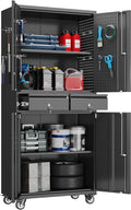 Metal Garage Storage Cabinet by GANGMEIMENTALSTORAGECABINET