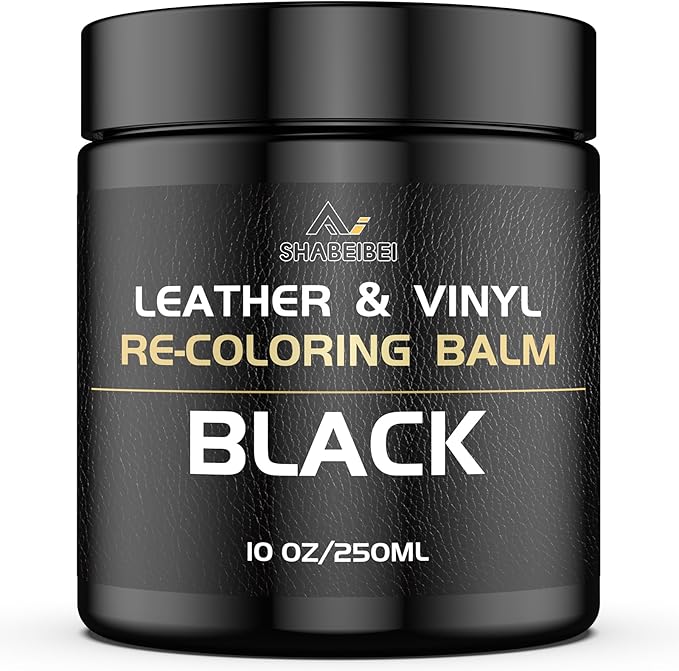 Leather Recoloring Balm, 10oz Leather Color Restorer Leather Repair Kit by SHABEIBEI
