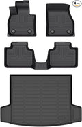 Wayhigh-All Weather Floor Mats and Cargo Mat Set Fit by Wayhigh
