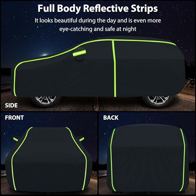 Car Cover for 2002-2024 Mini Cooper/Cooper S/Hardtop 2-Door, PEVA Full Car - Image 3