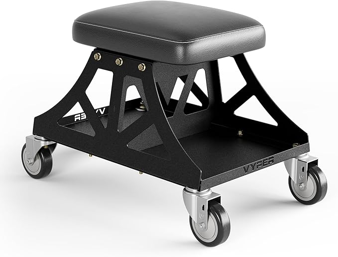 Vyper Low Pro Garage Stool by VyperIndustrial