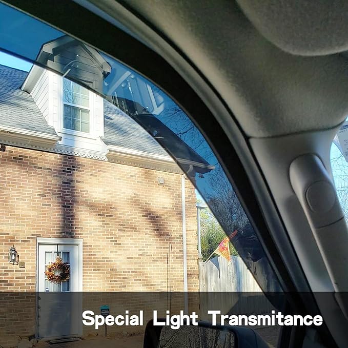 Side Window Wind Deflector, Window Visor Compatible - Image 7