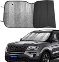 Big Hippo Front Car Sun Shade Windshield, Jumbo/Standard Sunshade Keeps Vehicle by BigHippo