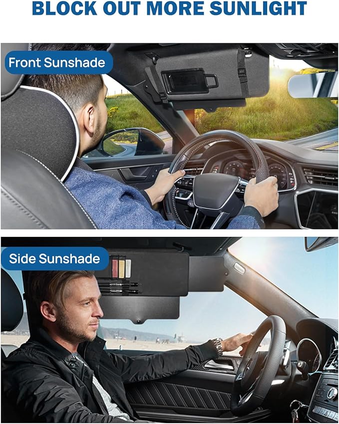 JOYTUTUS Car Sun Visor Extender, Sun Visor - Image 3
