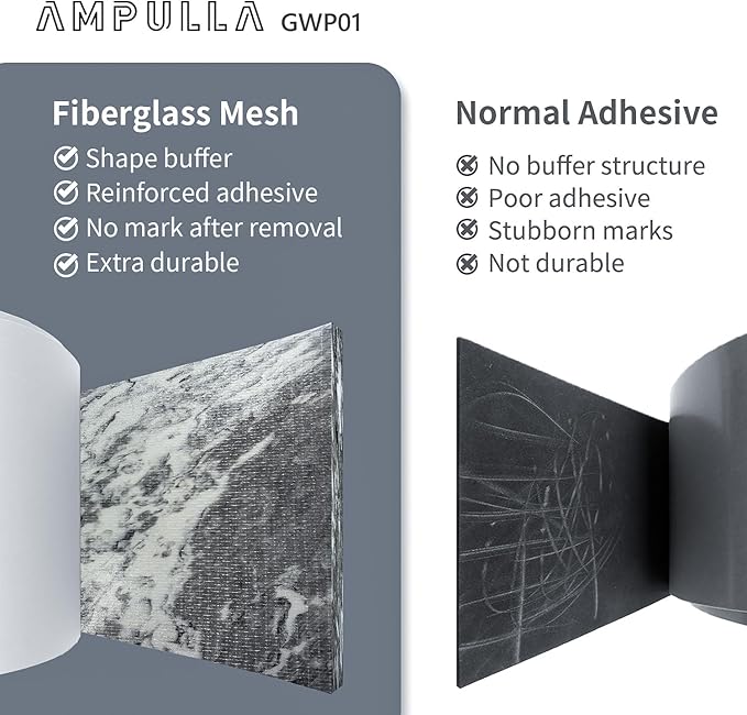 Ampulla GWP01 Marble Grain Garage Wall Protector Car Door Protectors, Garage - Image 4