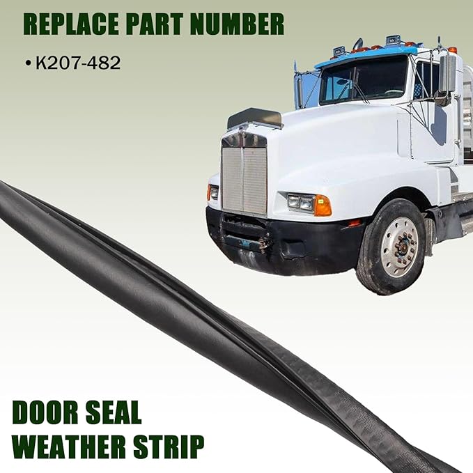 ZONFANT Cab Rubber Weatherstrip Car Door Seal Compatible - Image 2