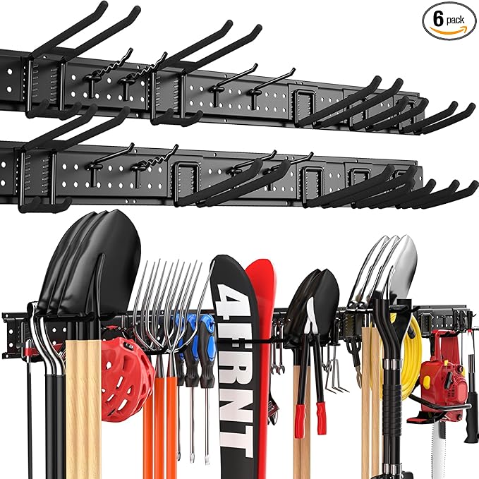 Garage Tool Organizer Wall Mount 96 inches by ZICANYCO