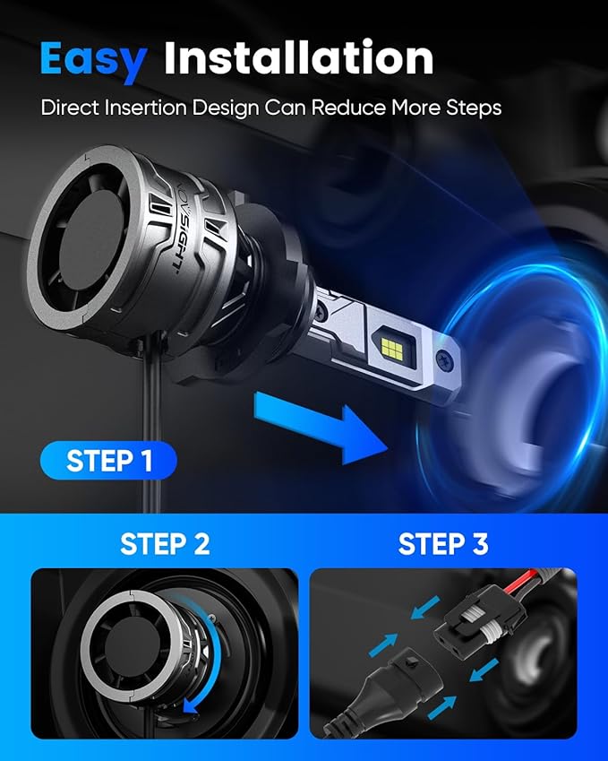NOVSIGHT 9005 H11 Fog Bulbs - Image 7