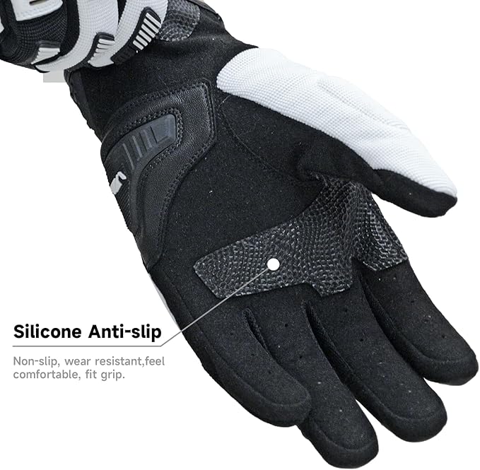 VXW High Protection Motorcycle Gloves - Image 7