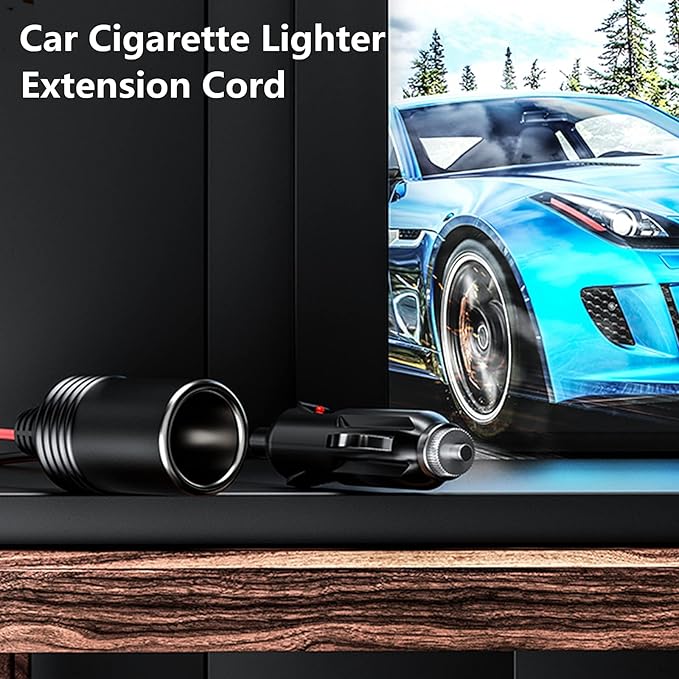 KEWIG 12/24V Car Cigarette Lighter Extension Cord - Image 7