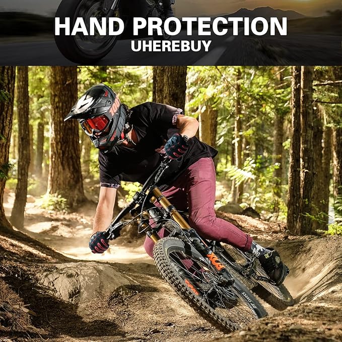 Motorcycle Gloves Touch Screen Full Finger Riding Gloves Knuckle Protection - Image 4