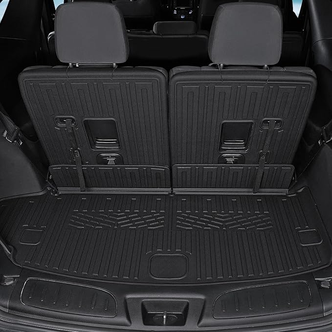 Floor Mats for 2016-2024 2025 Dodge Durango 7-seat, All Weather TPE Cargo Liner - Image 8