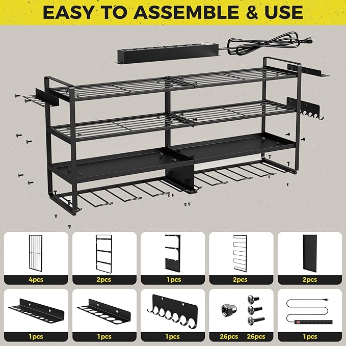 2 Pack Power Tool Organizer Wall Mount - Image 6