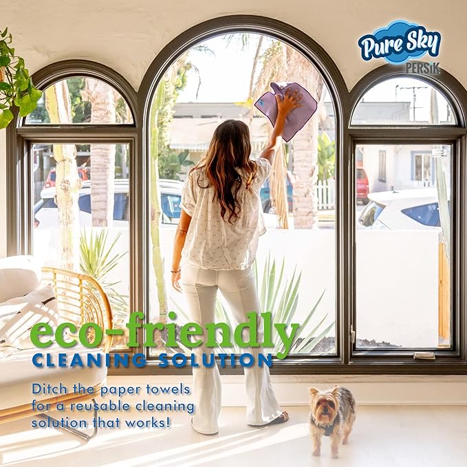 persik Pure-Sky Microfiber Cleaning Cloth - Image 9
