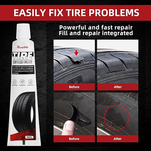 Tire Repair Glue 100ml, Rubber Cement Tire Repair, Tire Plug Glue, Tire Patch - Image 4
