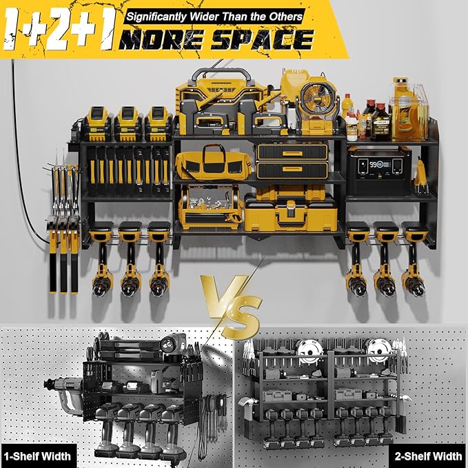 Power Tool Organizer Wall Mount - Image 3