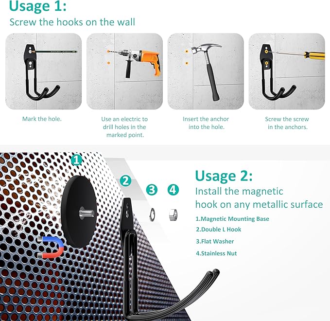 ENUODA Strong Magnetic Hooks Heavy Duty - Image 6