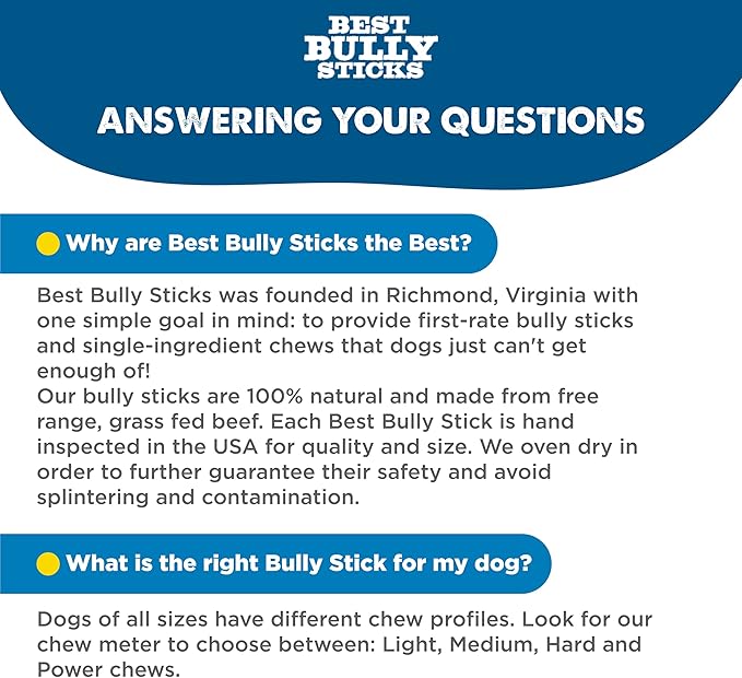 Best Bully Sticks 12 Inch Bully Sticks - Image 8