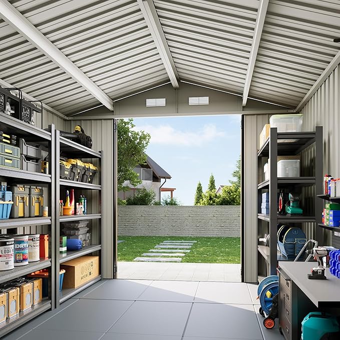8x6 FT Outdoor Storage Shed - Image 3