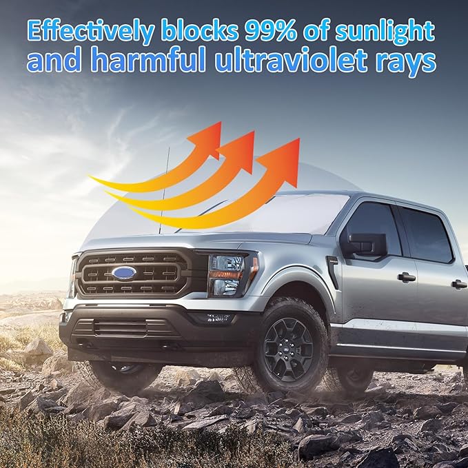 Windshield Sun Shades Sunshade fit - Image 5