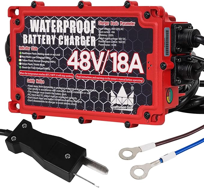 CRAFTSMAN GOLF 48 Volt 18 Amp Golf Cart Battery Charger by CRAFTSMANGOLF