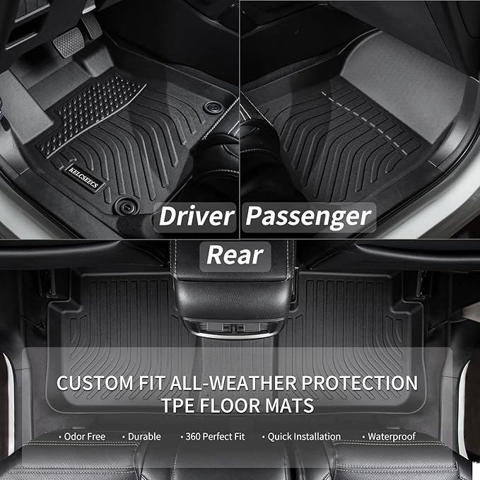 KELCSEECS® Floor Mats Custom for Hyundai Elantra Hybrid 2025 2024 2023 2022 - Image 2