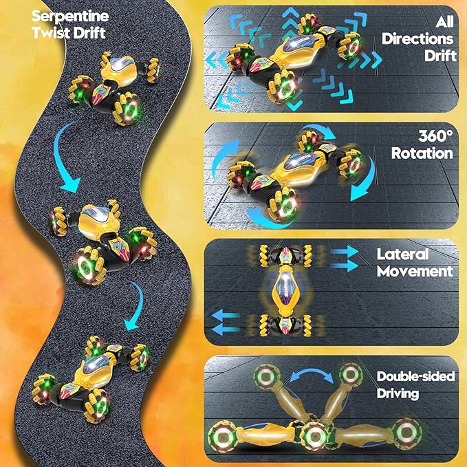 Gesture RC Car - Gesture Sensing RC Stunt Car Toys - Image 4