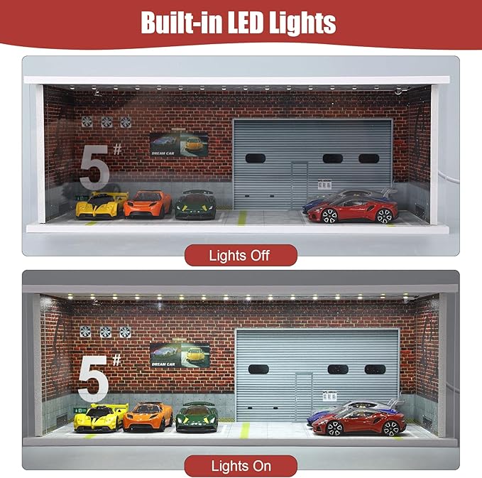 Display Case for Hot Wheels: Stackable Parking Garage for 1/64 Scale Matchbox - Image 5