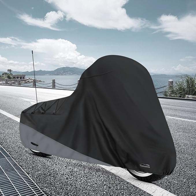 XYZCTEM Motorcycle Cover for Touring Models Harley Davidson Road King Road - Image 8