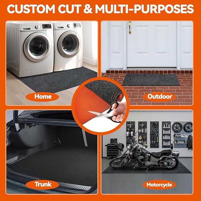 36" x 59" Heavy Duty Oil Spill Mat, Upgraded Garage Floor Mat - Image 7