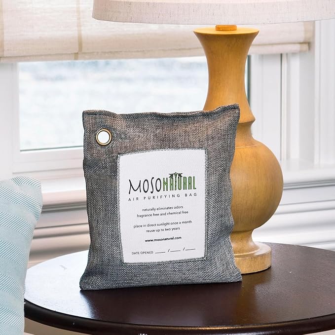 Moso Natural Air Purifying Bag 500g Premium Bamboo Charcoal Odor Absorber - Image 4
