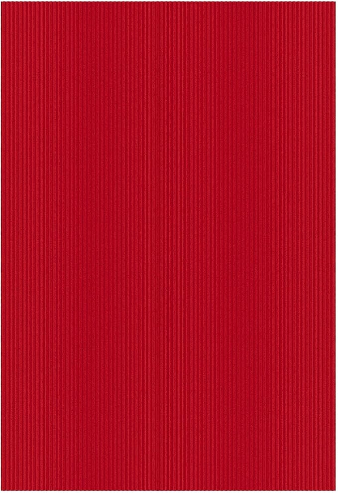 Ottomanson 5' x 6'6" Mud Mat Area Rug Scraper Carpet - Image 8
