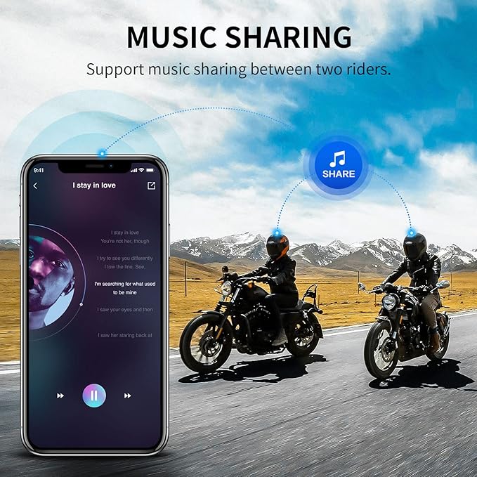 FODSPORTS Motorcycle Bluetooth Intercom - Image 3