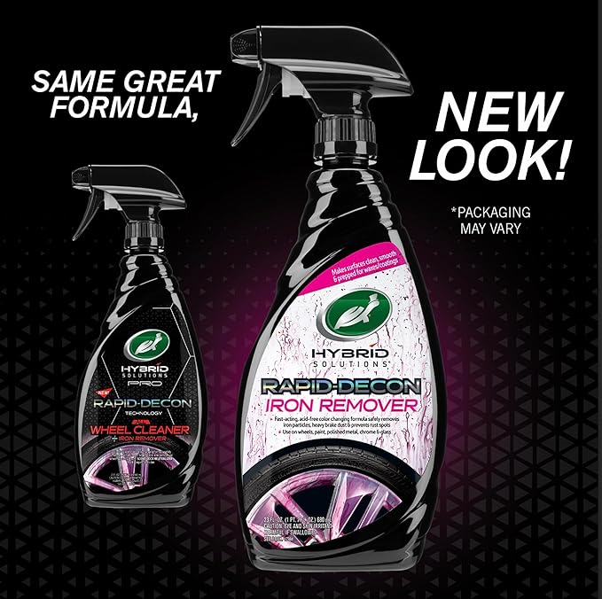 Turtle Wax 53759 Hybrid Solutions All Wheel Cleaner and Iron Remover, Rapid - Image 3