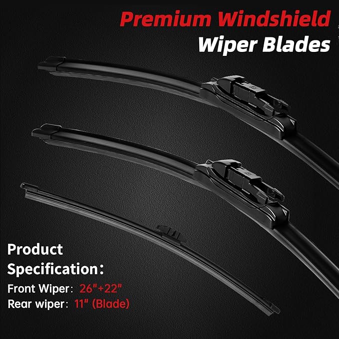 OTUAYAUTO Windshield Wiper Blades - Image 2