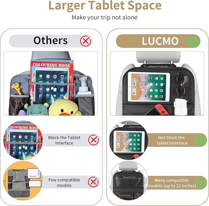 LUCMO Car Backseat Organizer - Image 3
