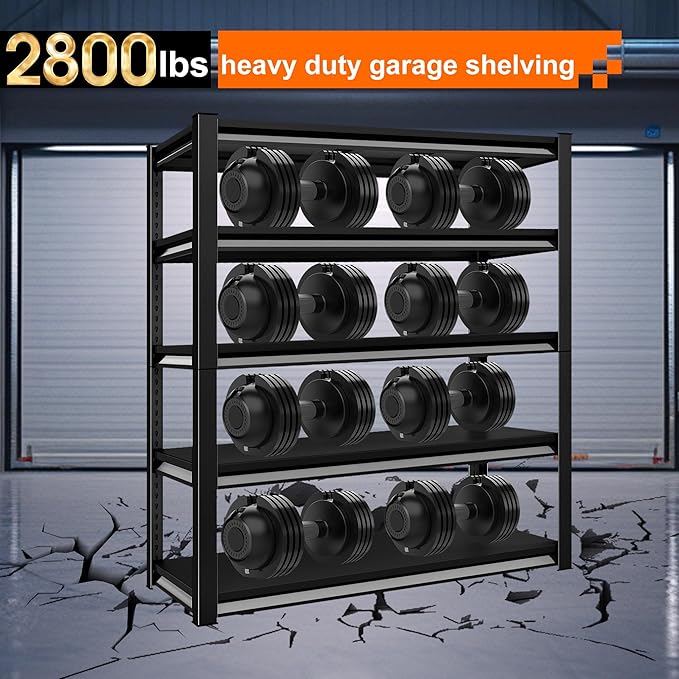 Garage Storage Shelves Heavy Duty, 48”W Shelving Units and Storage Rack - Image 4