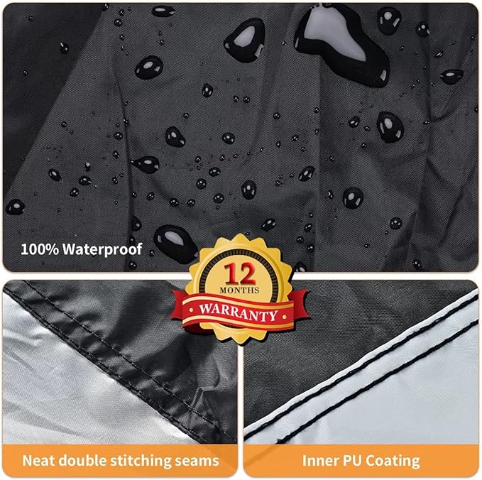 Motorcycle Cover Waterproof Outdoor, Coverado All Weather Protection Motorbike - Image 2