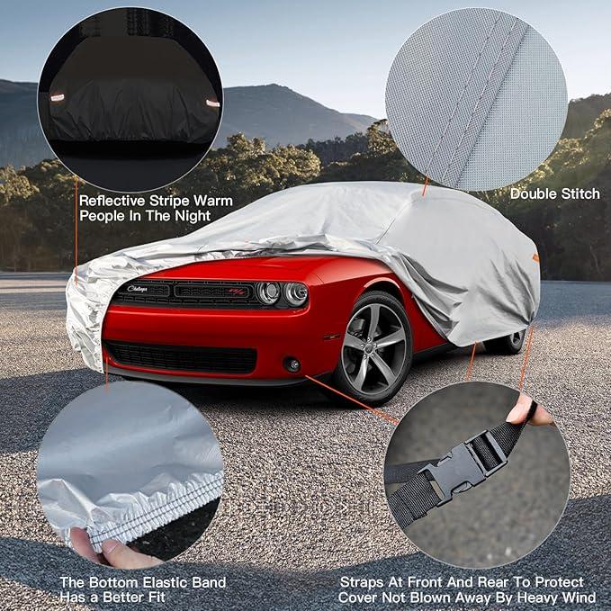 Kayme Car Cover Waterproof All Weather - Image 3