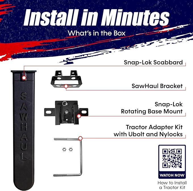 SawHaul Snap-Lok Universal Chainsaw Carrier Kit - Image 6